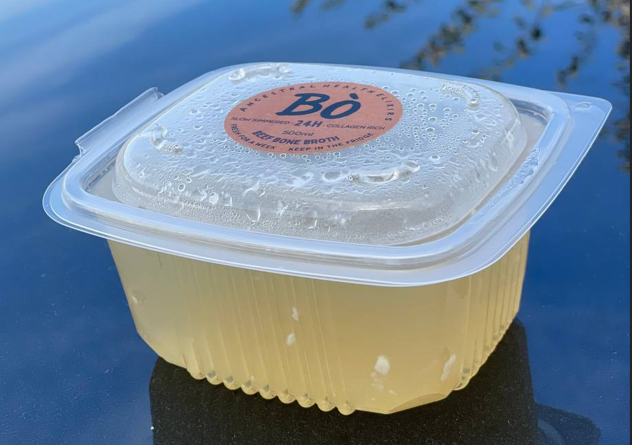 Perfect gel consistency with visible fat droplets